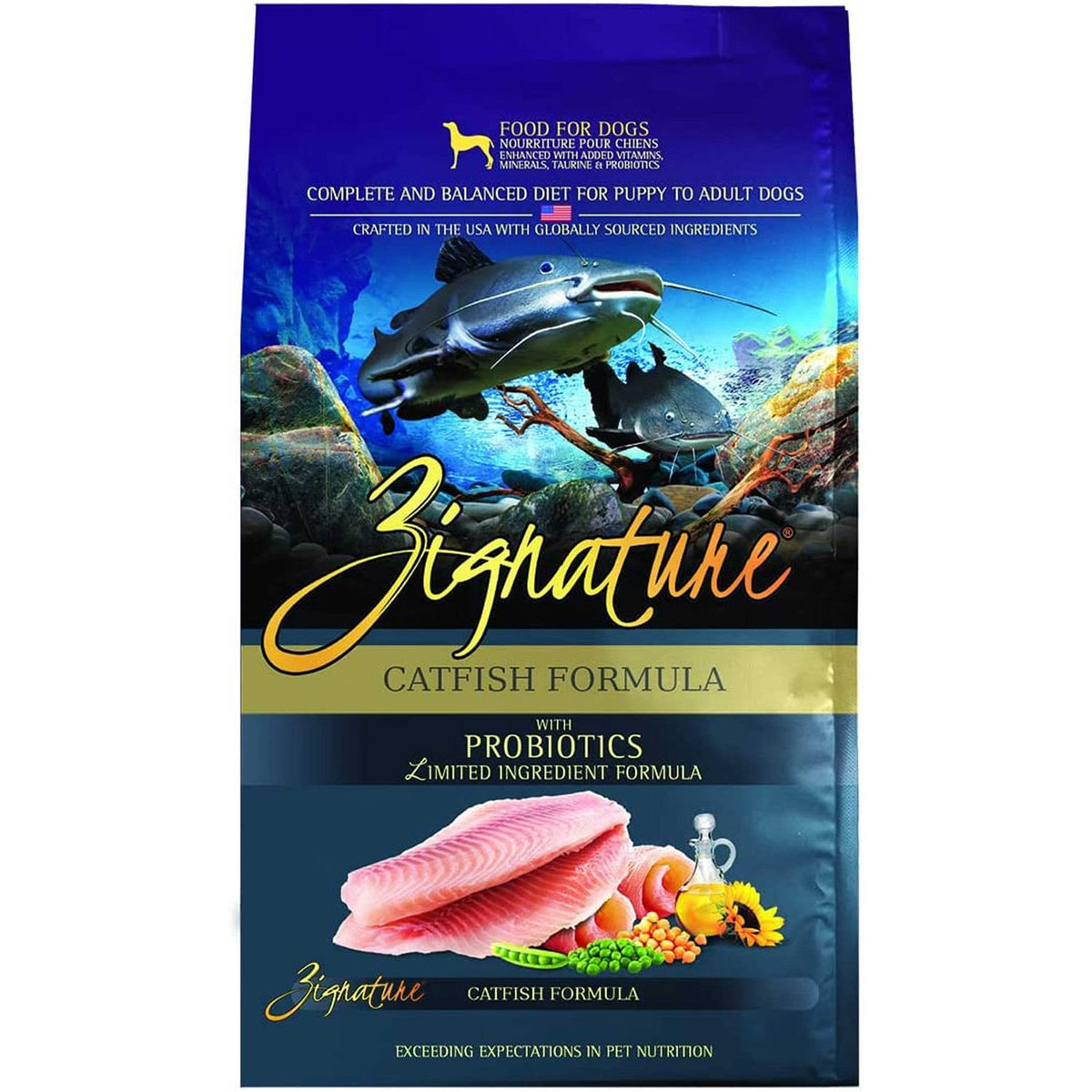 Catfish Limited Ingredient Formula Dry Dog Food B4126