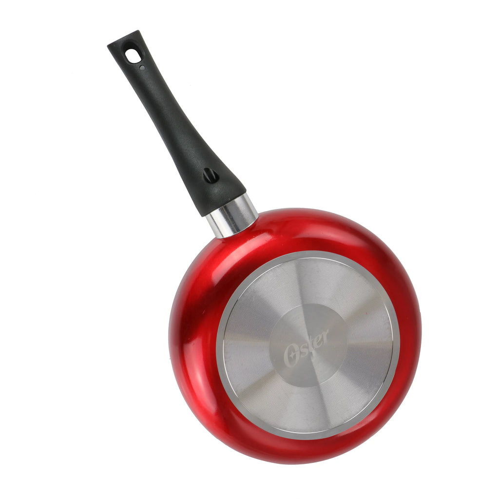 8 Inch Red Aluminum Non Stick Frying Pan T92186