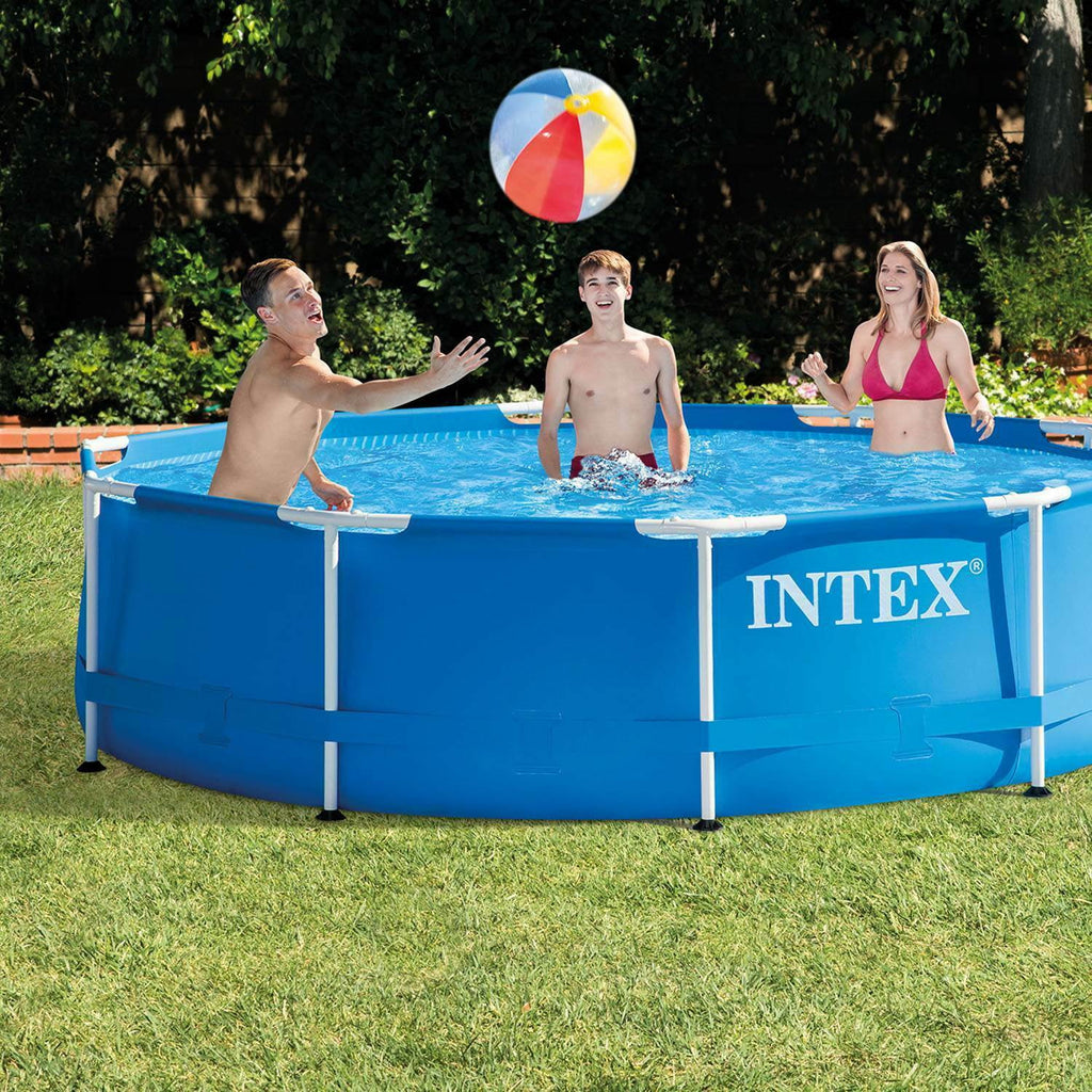10 Ft x 30 In Round Above Ground Swimming Pool P666