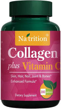 Collagen Plus Vitamin C Capsules 200 Capsules L5693