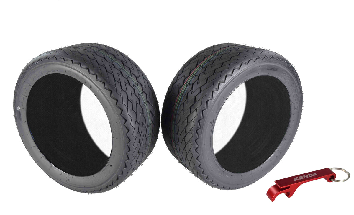 20x9-12 6 Ply Tubeless Golf Cart Turf Tires 2 Pack T838
