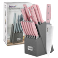 14 Pcs High Carbon Stainless Steel Knife Block Set S96066