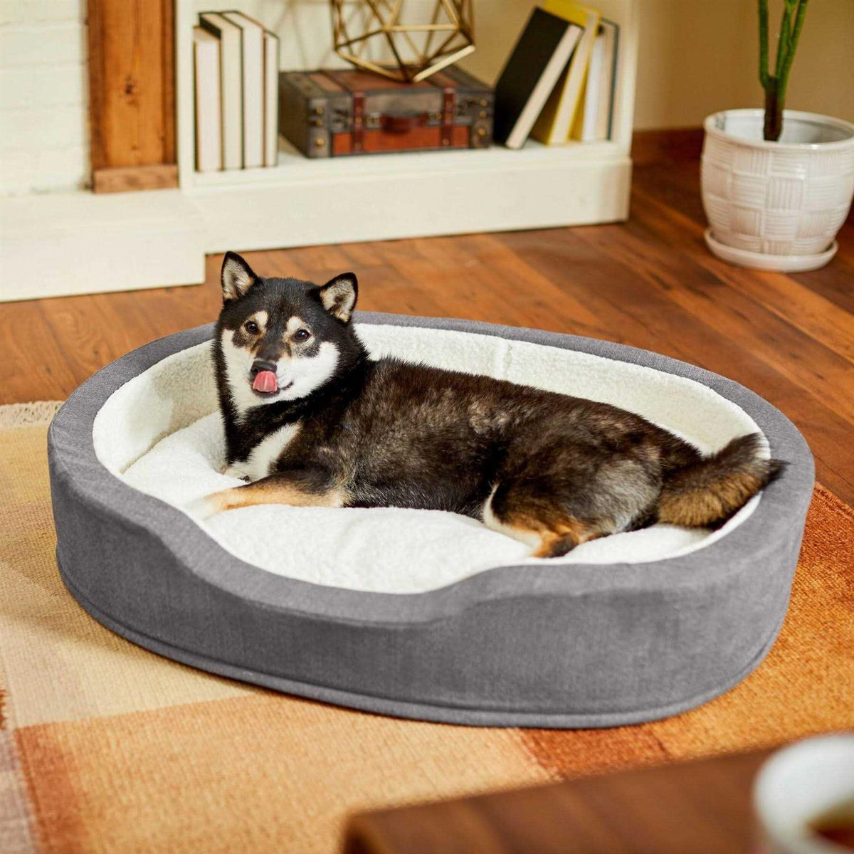 Bolster Cat Dog Bed I191