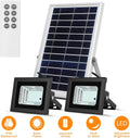 Dual 42 LEDs 6500K Dusk to Dawn IP65 Waterproof Solar Flood Lights L315334