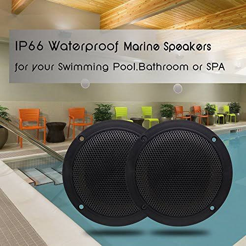4 Inches Waterproof Marine Ceiling Wall Mount Speakers V445