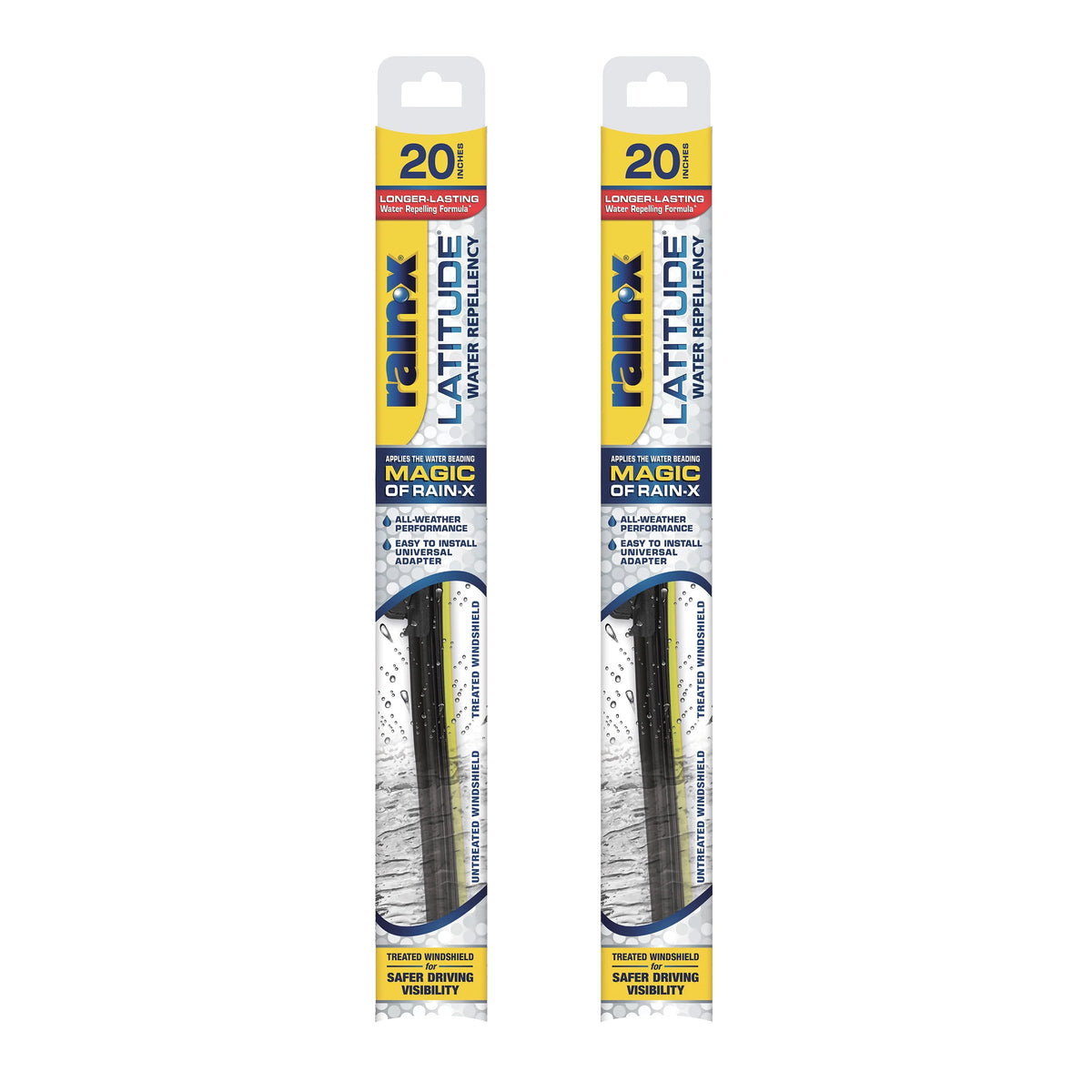20 2 Pack Water Repellency Wiper Blade N94971