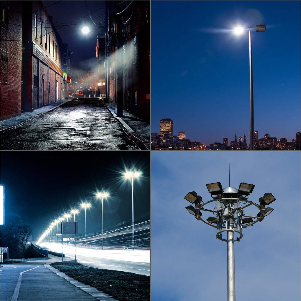 Dual 42 LEDs 6500K Dusk to Dawn IP65 Waterproof Solar Flood Lights L315334