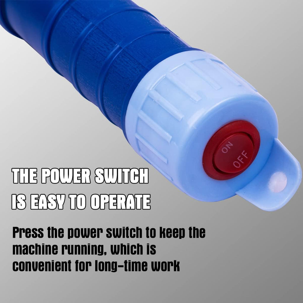 Portable Battery Operated Fuel Water Transfer Pump 2.3 Gal/Minute Blue Pack of 2 O236