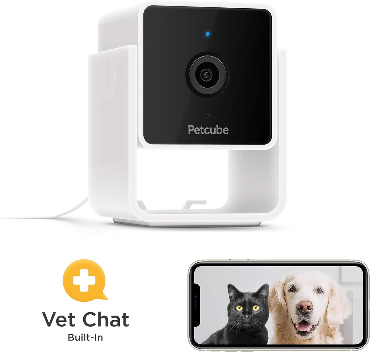 2 Pack Pet Monitoring Camera with Night Vision and Two-Way Audio H950751