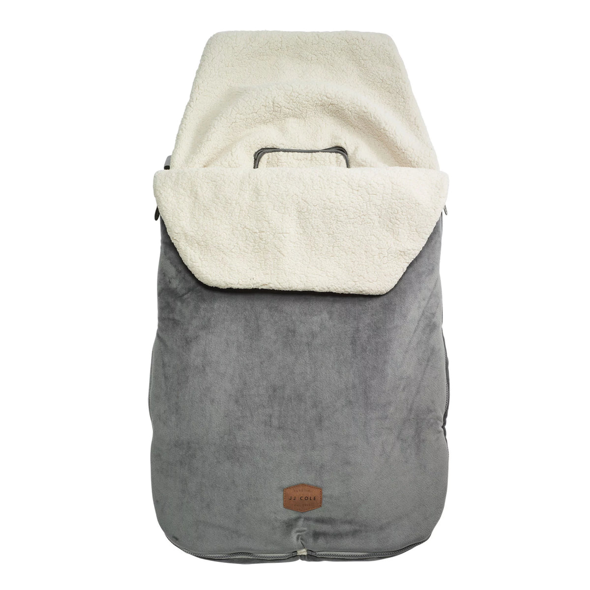 Sherpa-Lined Toddler Car Seat Cover and Bunting Bag Black D257335