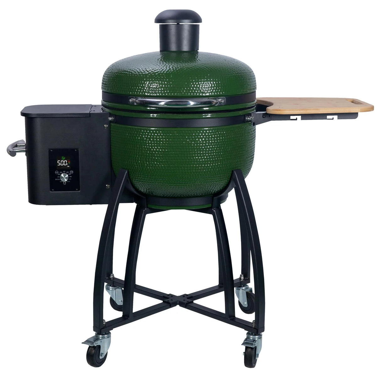 24 Ceramic Pellet Grill 4-in-1 Green Y2245