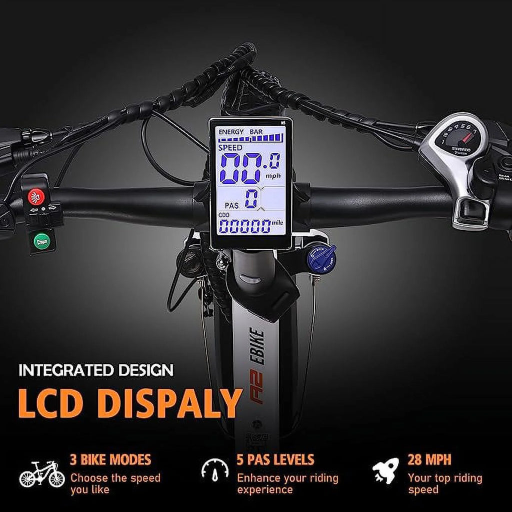 Folding Electric Bike 750W 48V 20inch Black L460