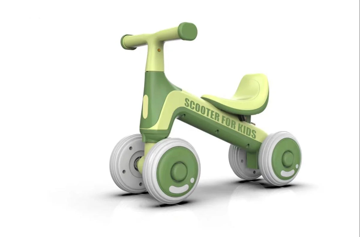 Blue 4 Wheels Toddler Balance Bike K67609