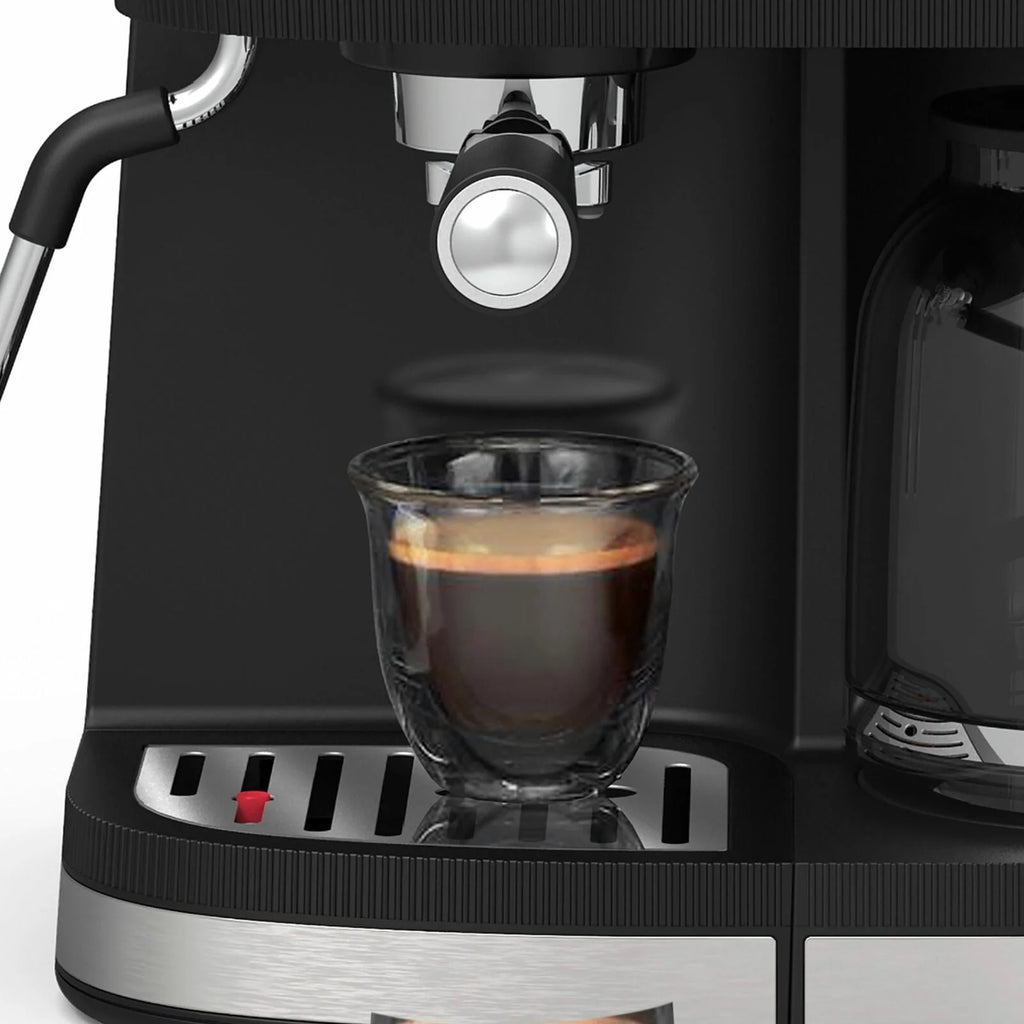 19-Bar Espresso and 10-Cup Drip Coffee Maker T150829