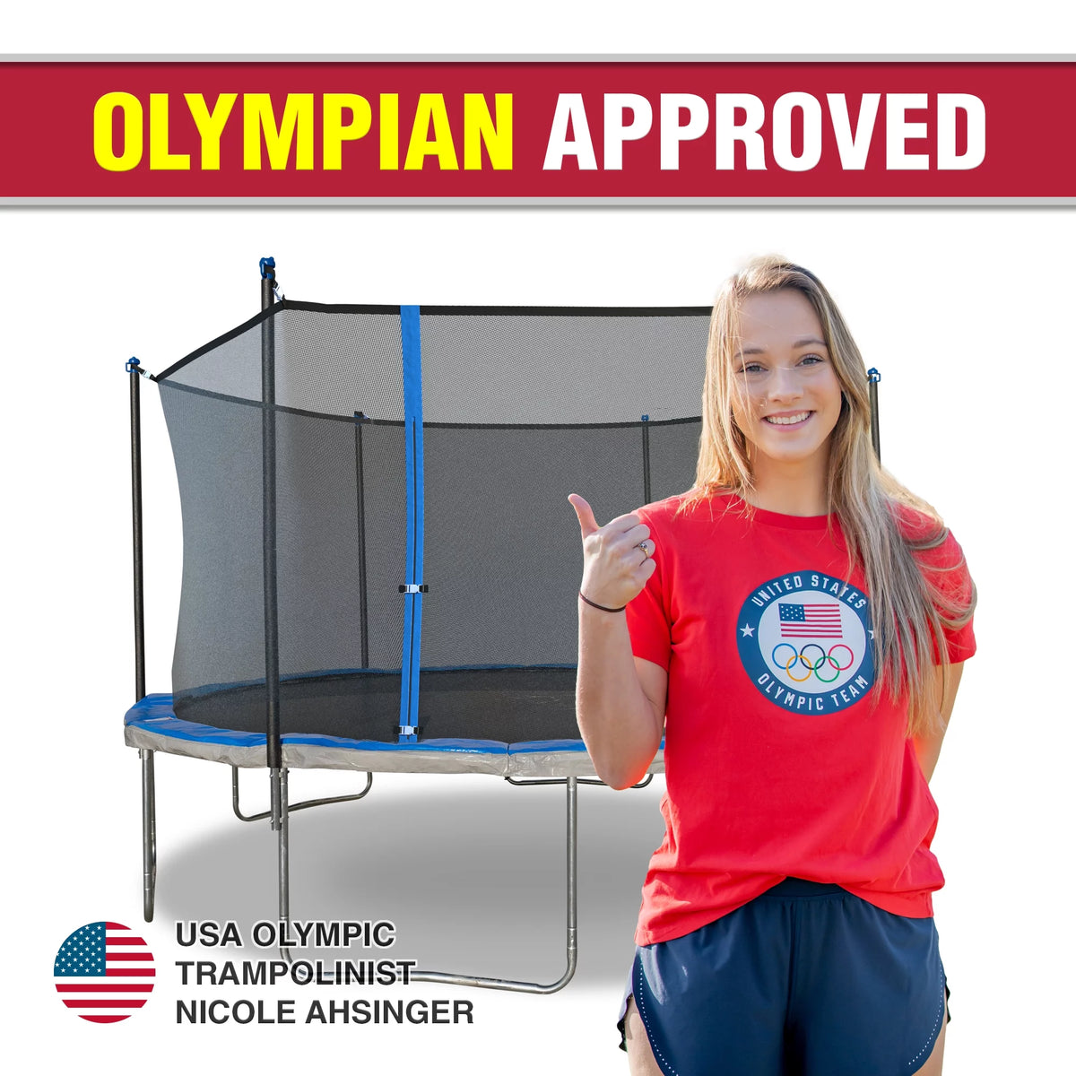 14' Trampoline with Safety Enclosure G499