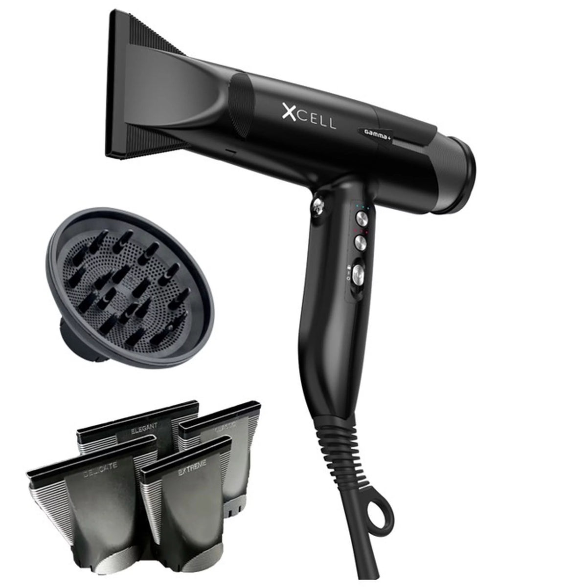 Ultra-Lightweight Ionic Hair Dryer Matte Black P8448