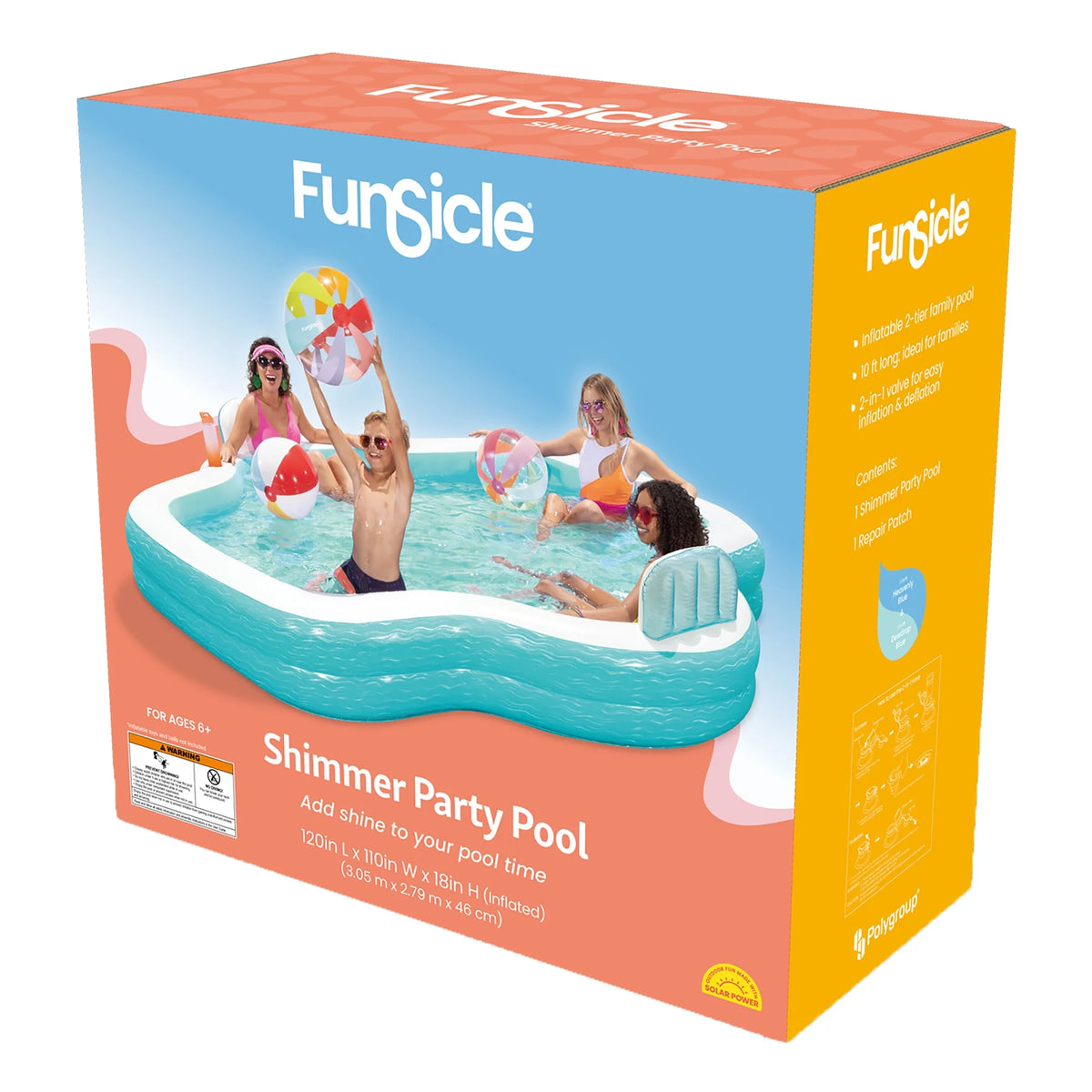10ft Inflatable Lounge Pool S630