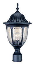Matte Black 1 Light Outdoor Post Mount C764