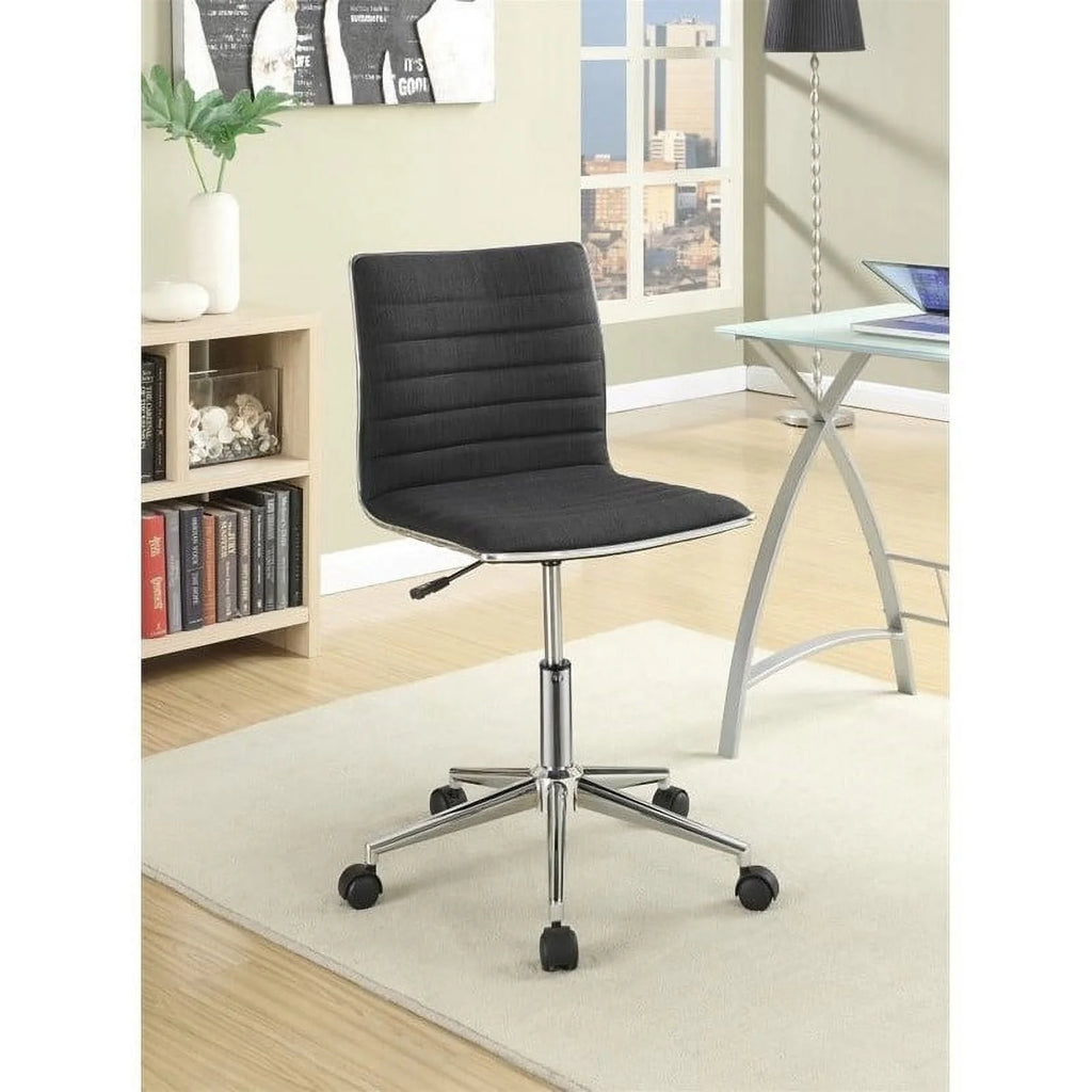 2 Piece L Shaped Desk and Office Chair Set D424