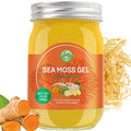 Organic Raw Sea Moss Gel Turmeric 12oz J984