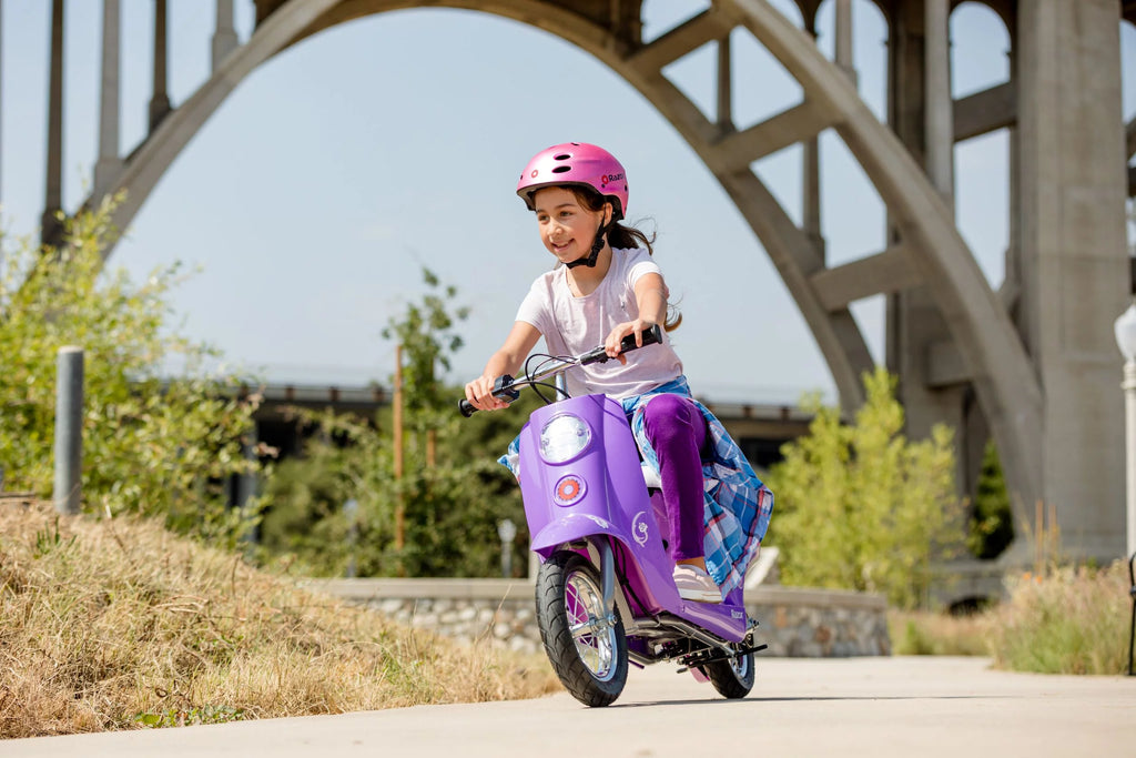 Purple Electric Scooter I214