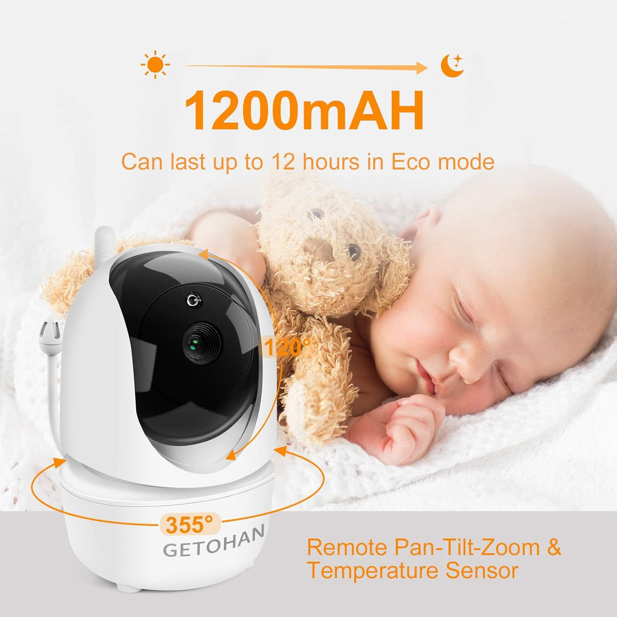 Video Baby Monitor with Camera and Audio M25613