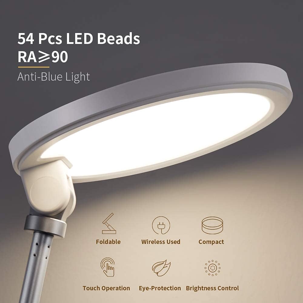 Table Lamp, Telescopic, Foldable, 5 Brightness, 3 Color Mode C909