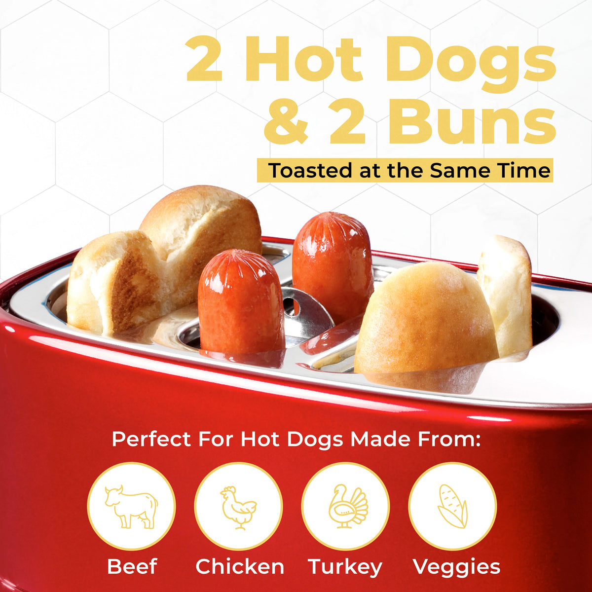 Pop-Up Hot Dog Toaster L3029