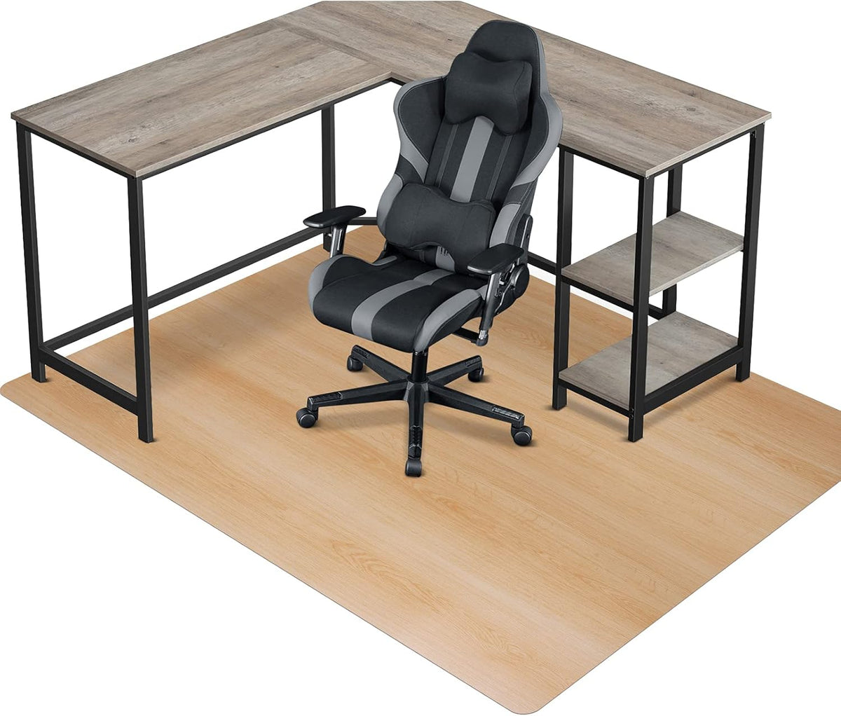 63 x 51 Rectangular Chair Mat for Hard Floors T150463