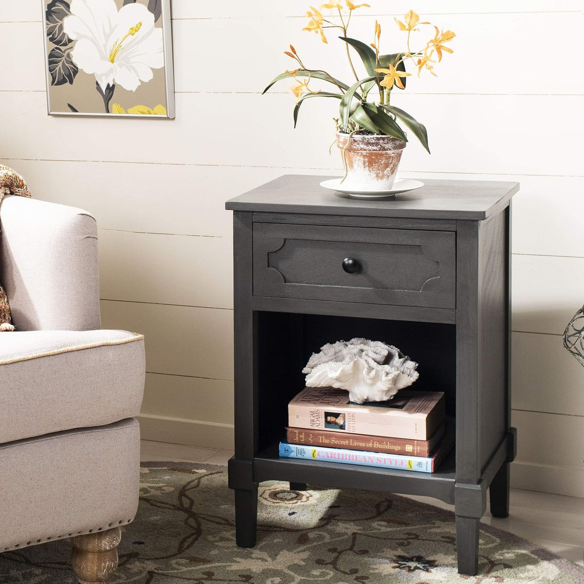 Grey Side Table I421