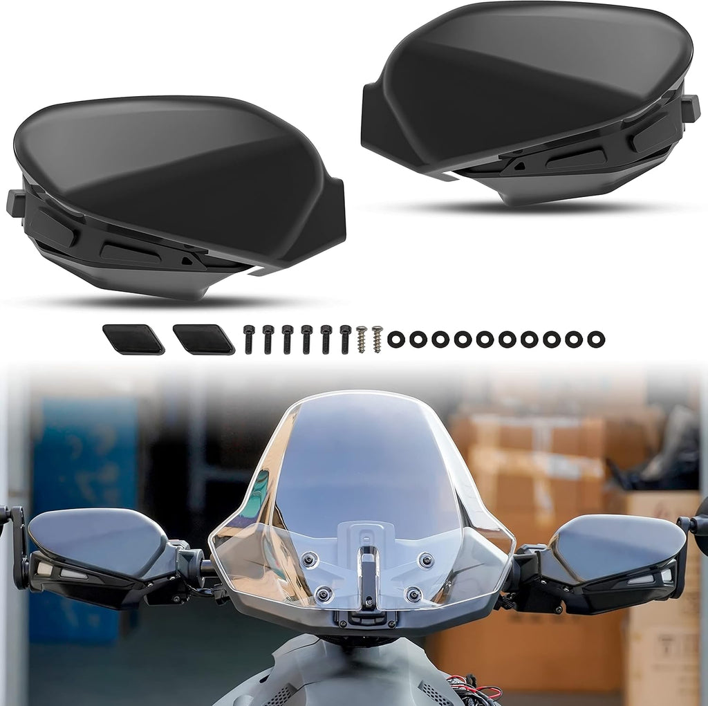Black Plastic Handguards Wind Deflector Kit 2PCS R894036