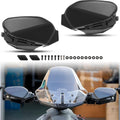 Black Plastic Handguards Wind Deflector Kit 2PCS R894036