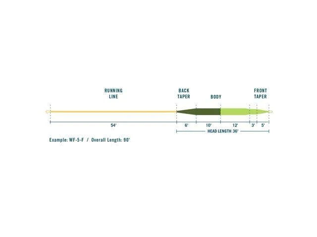 WF5F Camo Fly Line E714167