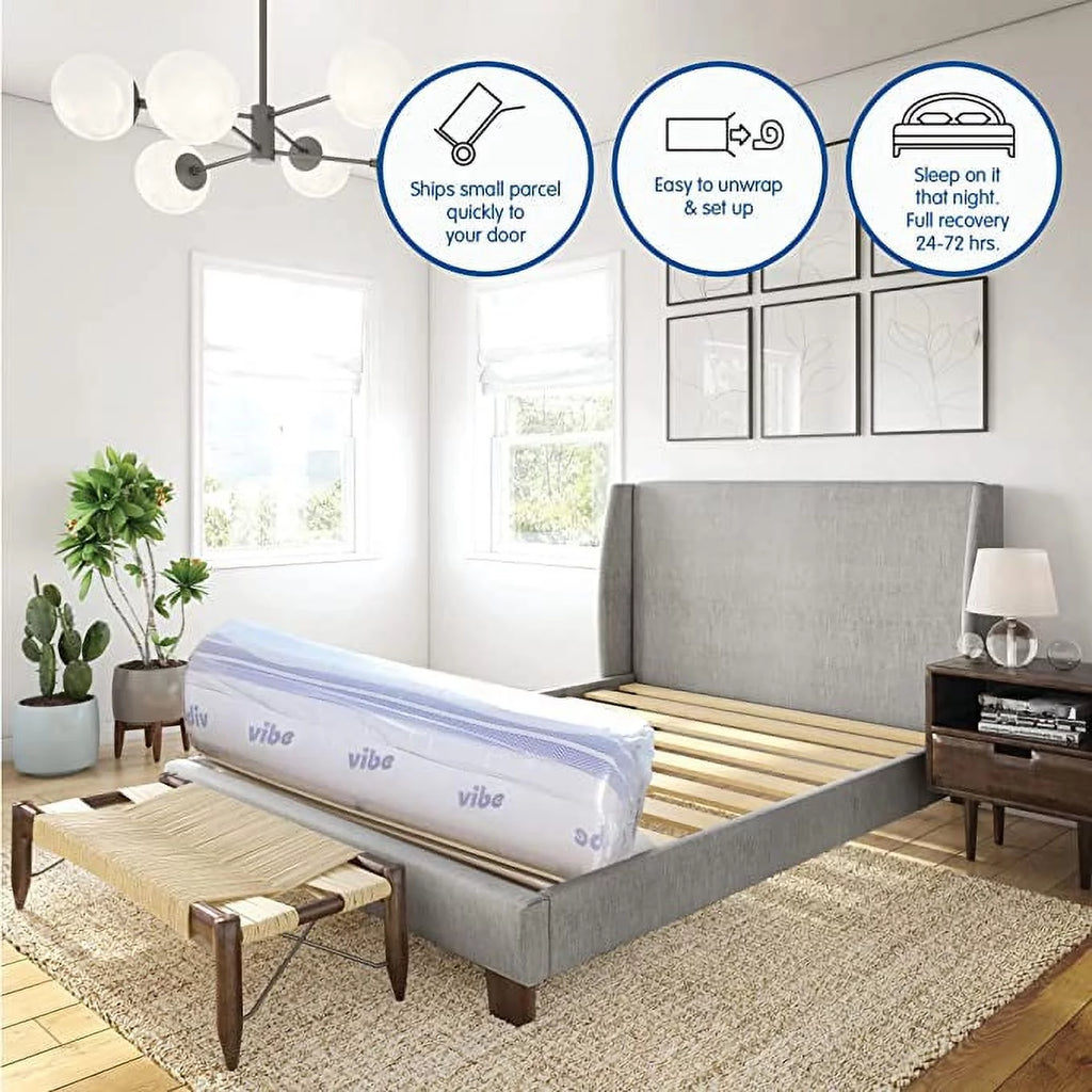12-Inch Gel Memory Foam Queen Mattress H691
