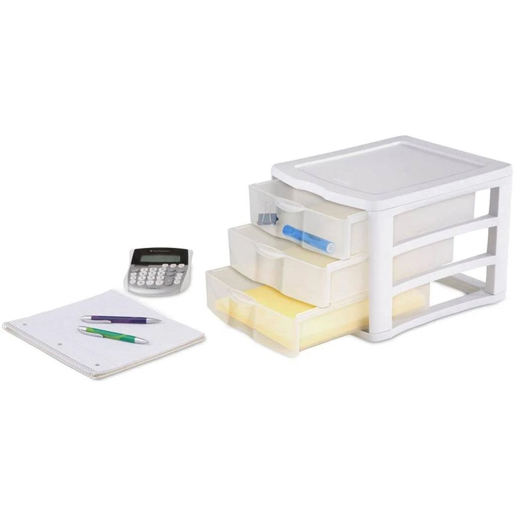 3 Drawer Storage Organizer Cabinet 8 Pack X44107