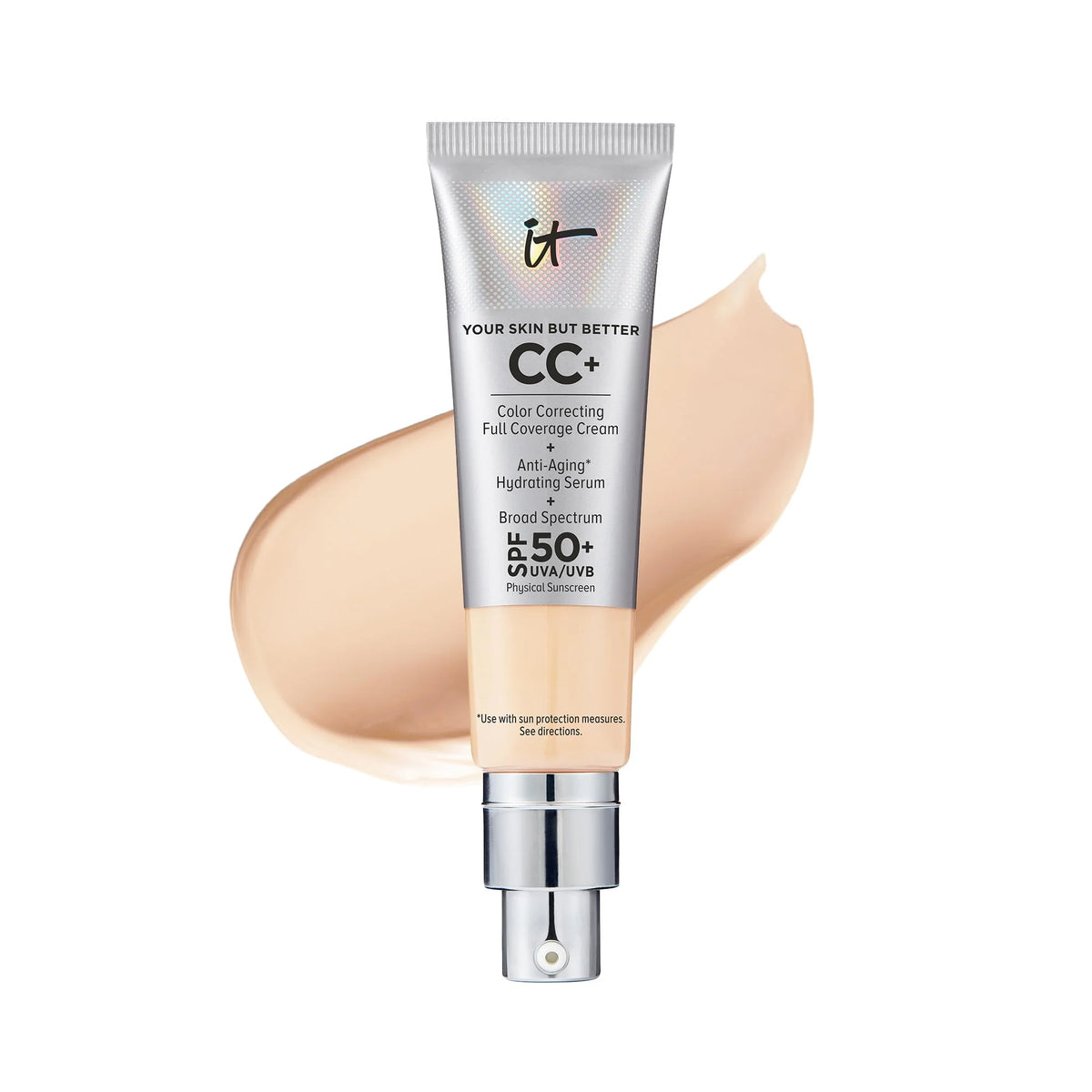 Light Color Correcting Full-Coverage CC Cream SPF 50+ 1.08 fl oz K208687