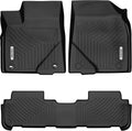 Black TPE 3 Row Car Floor Mats I532