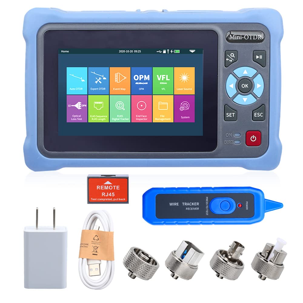 OTDR Optical Fiber Tester 1310/1550nm 4.3 inch Touch Screen J472
