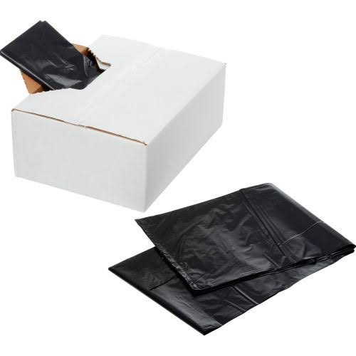 Black 45-55 Gal 2.5 Mil Trash Bags X676952