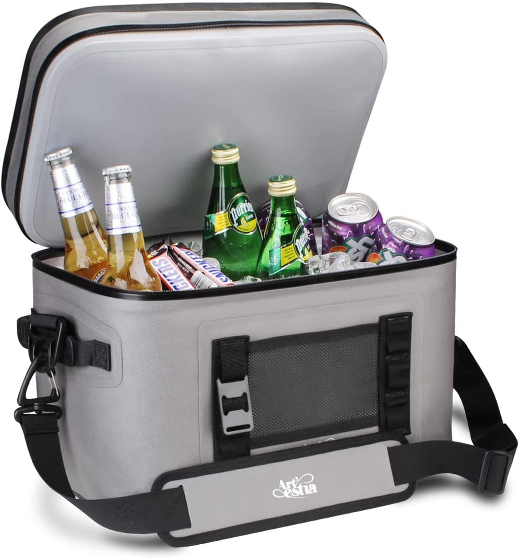 28 Cans Insulated Soft Cooler Bag A6072