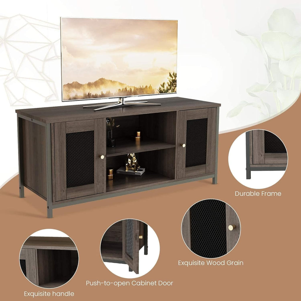 46 inch Entertainment Center Stand with Storage A535525