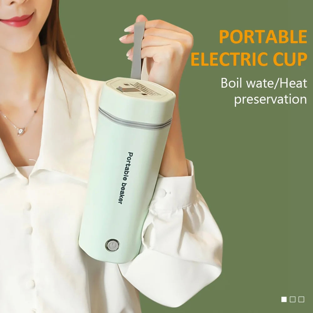 Portable Electric Kettle 350ML Stainless Steel X7597