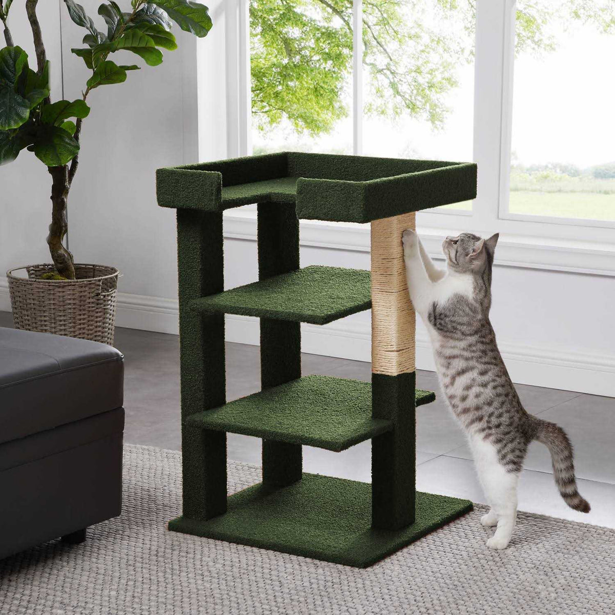 Cat Tree with Scratching Post J17185