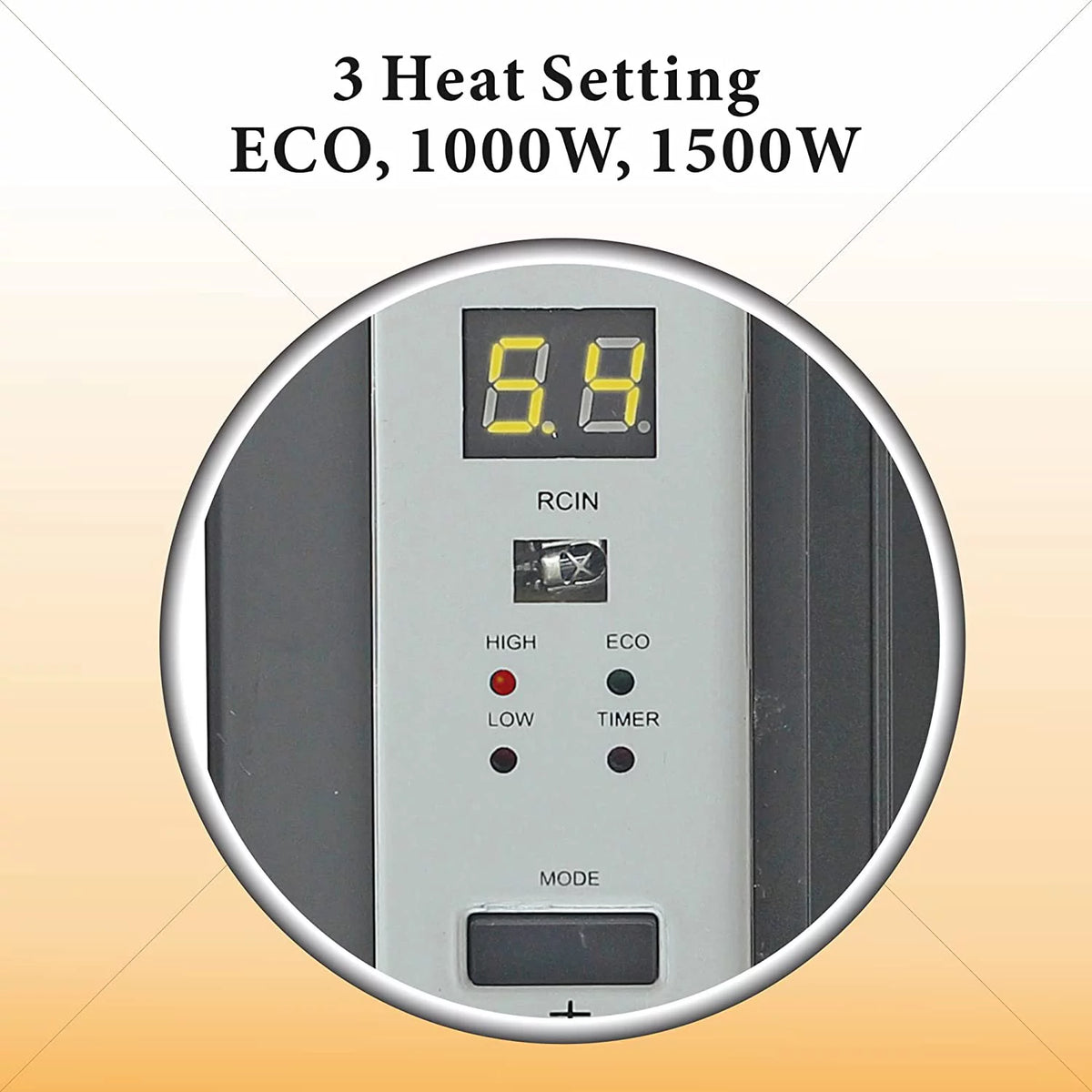Electric Infrared Quartz Space Heater with Remote L120132