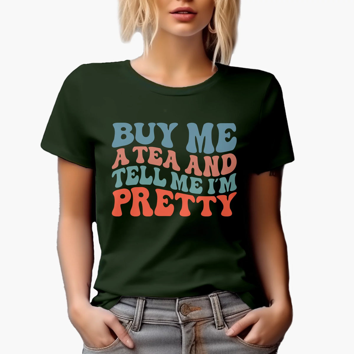 Military Green T-Shirt X1096