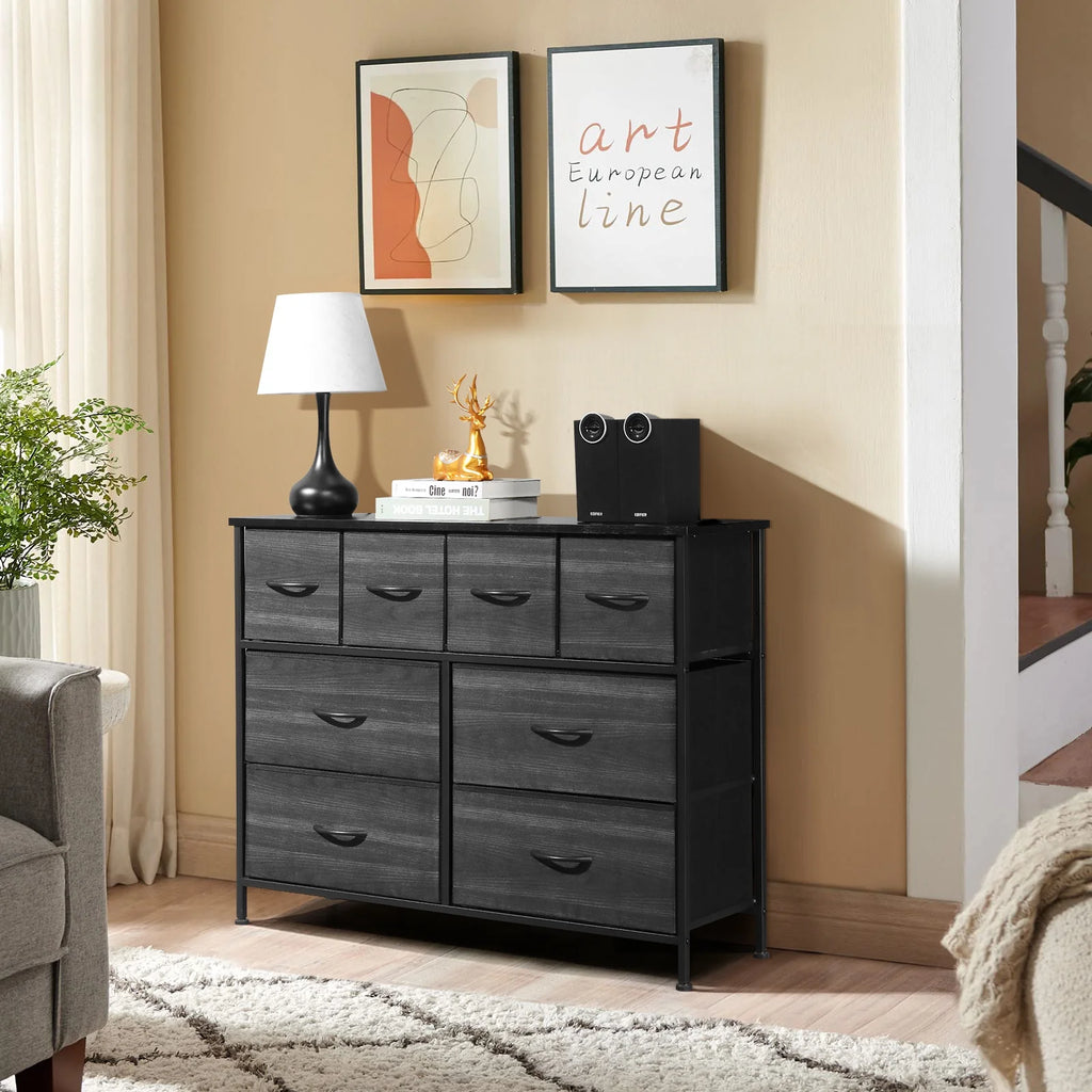 8 Drawer Fabric Storage Dresser D911