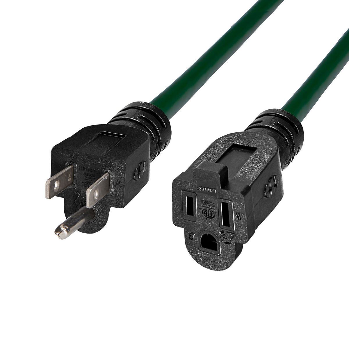 Green 25 ft. 14/3 Gauge Outdoor Extension Cord B3367