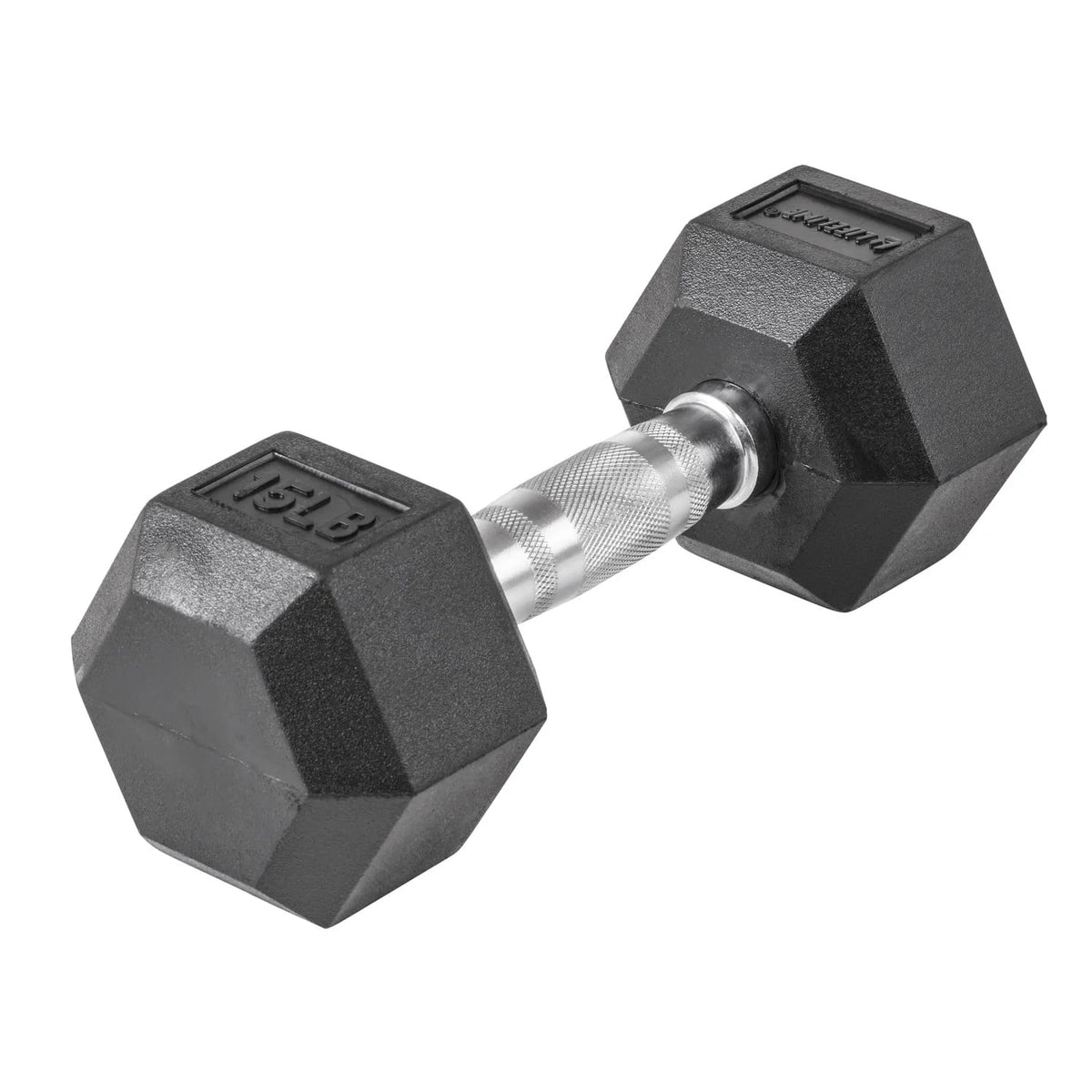 95 lbs Rubber Hex Dumbbell J29217