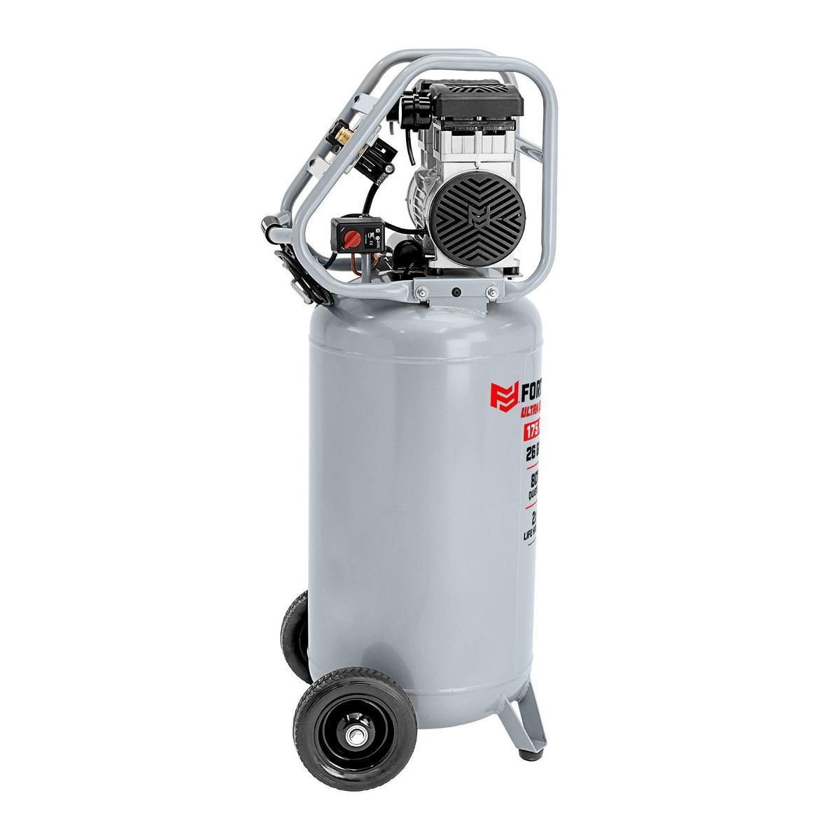 26 Gallon 175 PSI Oil-Free Vertical Air Compressor J296