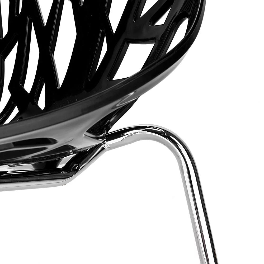 Black Set of 4 Dining Chair P7936
